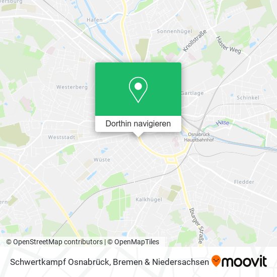 Schwertkampf Osnabrück Karte