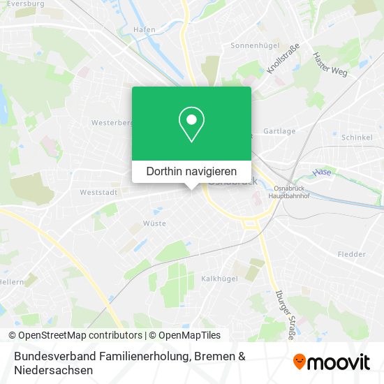 Bundesverband Familienerholung Karte