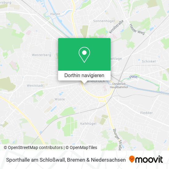 Sporthalle am Schloßwall Karte