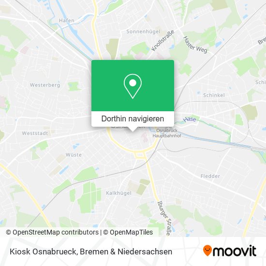 Kiosk Osnabrueck Karte