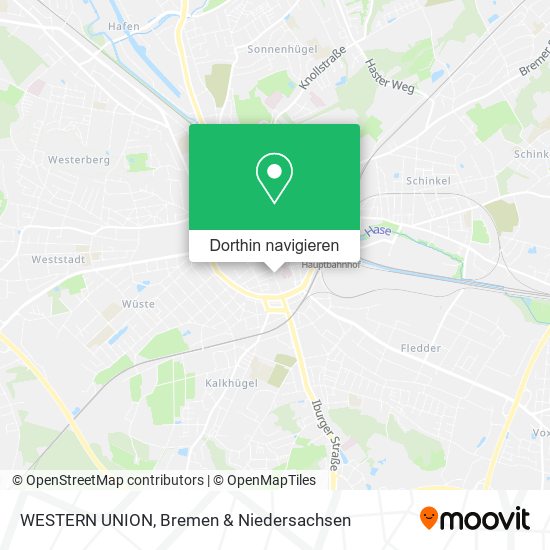 WESTERN UNION Karte