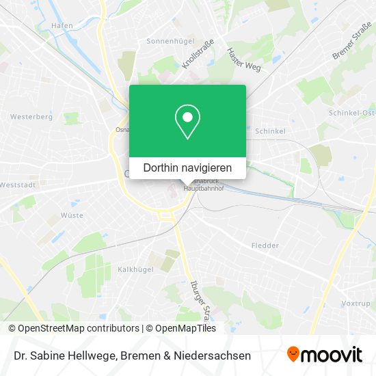 Dr. Sabine Hellwege Karte