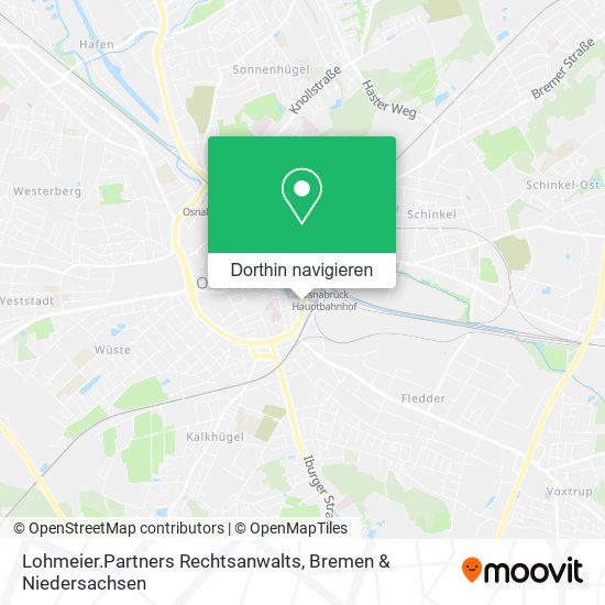 Lohmeier.Partners Rechtsanwalts Karte