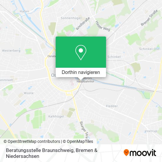 Beratungsstelle Braunschweig Karte
