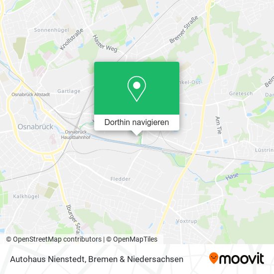 Autohaus Nienstedt Karte