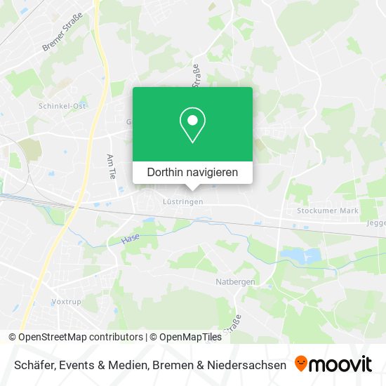 Schäfer, Events & Medien Karte