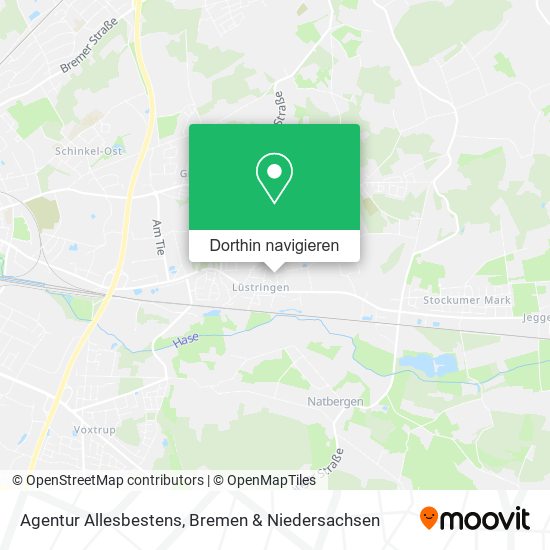 Agentur Allesbestens Karte