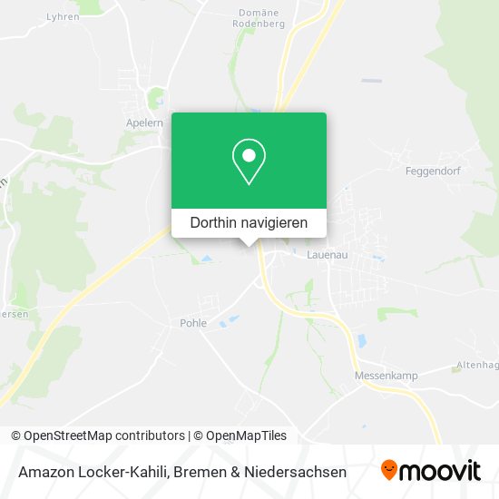 Amazon Locker-Kahili Karte