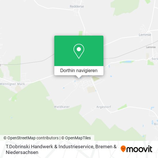 T.Dobrinski Handwerk & Industrieservice Karte