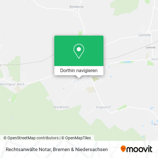 Rechtsanwälte Notar Karte
