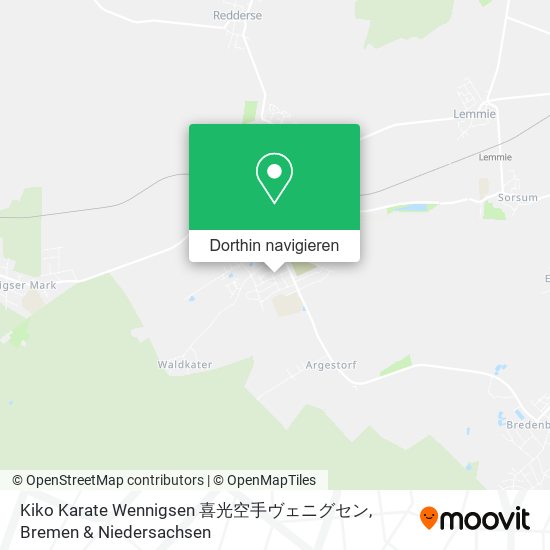 Kiko Karate Wennigsen 喜光空手ヴェニグセン Karte