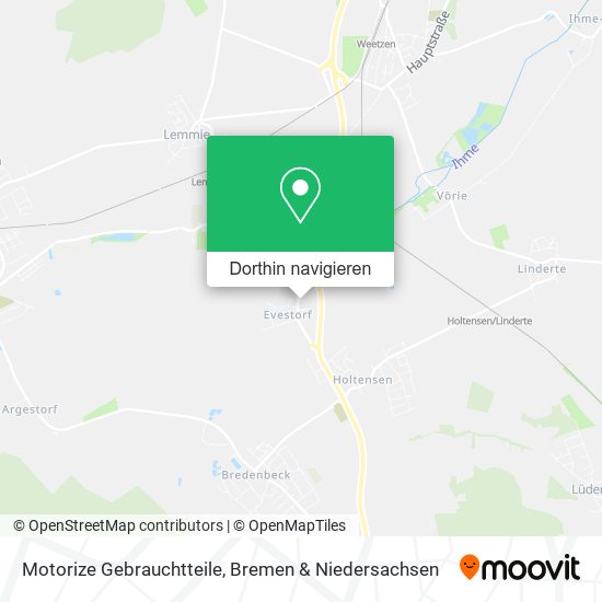 Motorize Gebrauchtteile Karte