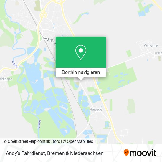 Andy's Fahrdienst Karte
