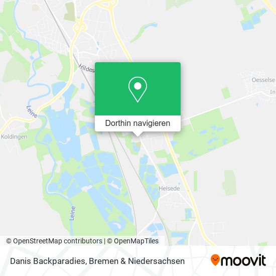 Danis Backparadies Karte