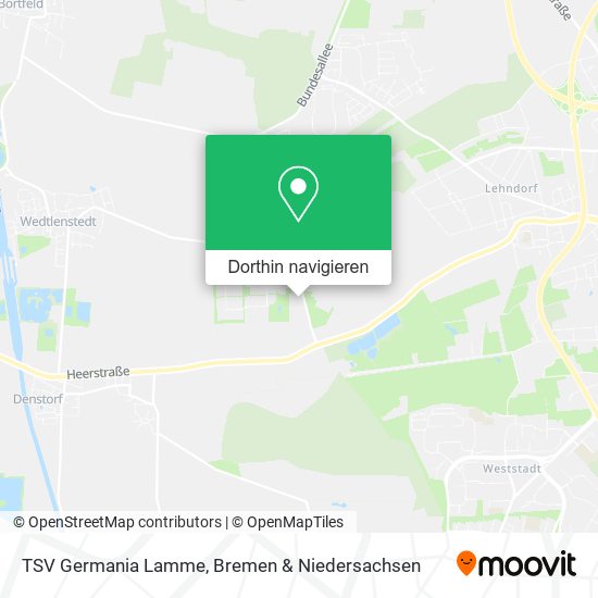 TSV Germania Lamme Karte