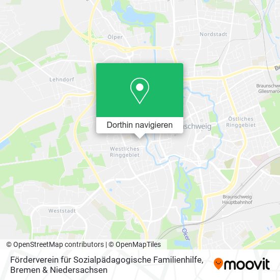 Förderverein für Sozialpädagogische Familienhilfe Karte