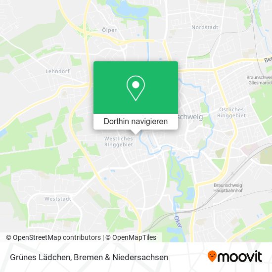 Grünes Lädchen Karte