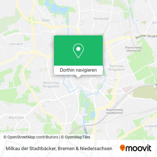 Milkau der Stadtbäcker Karte