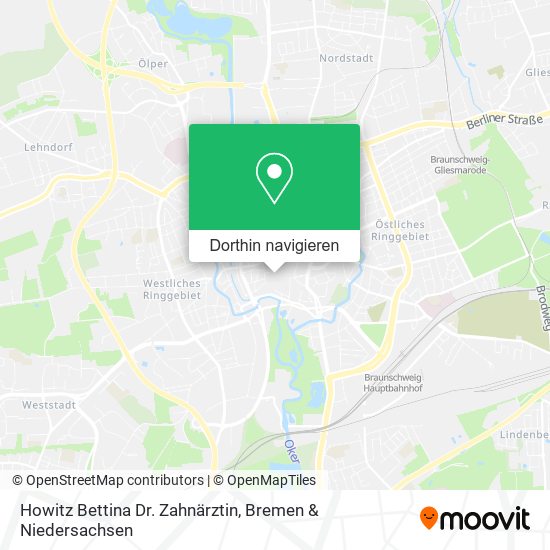 Howitz Bettina Dr. Zahnärztin Karte