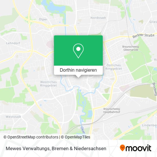 Mewes Verwaltungs Karte