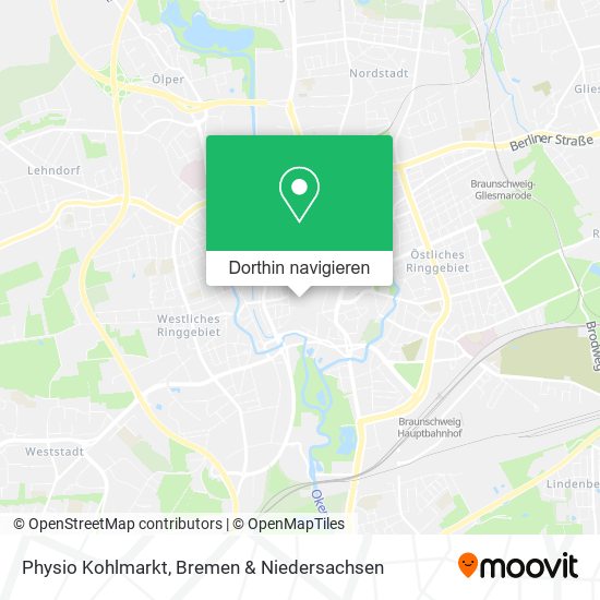 Physio Kohlmarkt Karte