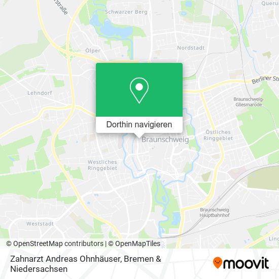 Zahnarzt Andreas Ohnhäuser Karte