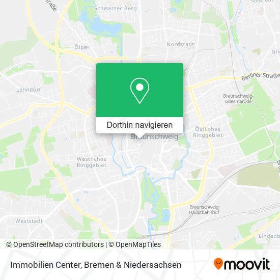 Immobilien Center Karte