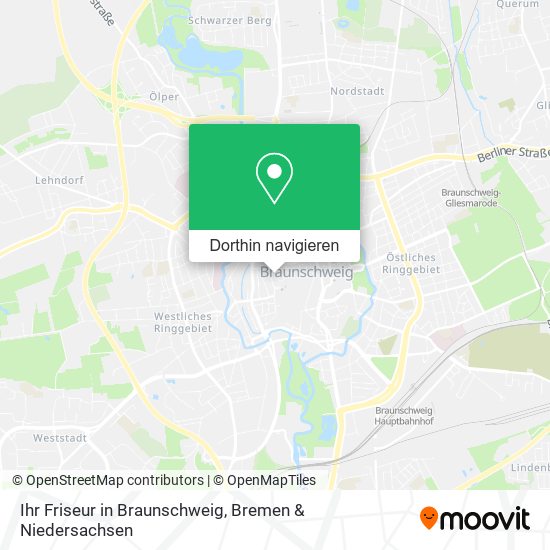 Ihr Friseur in Braunschweig Karte