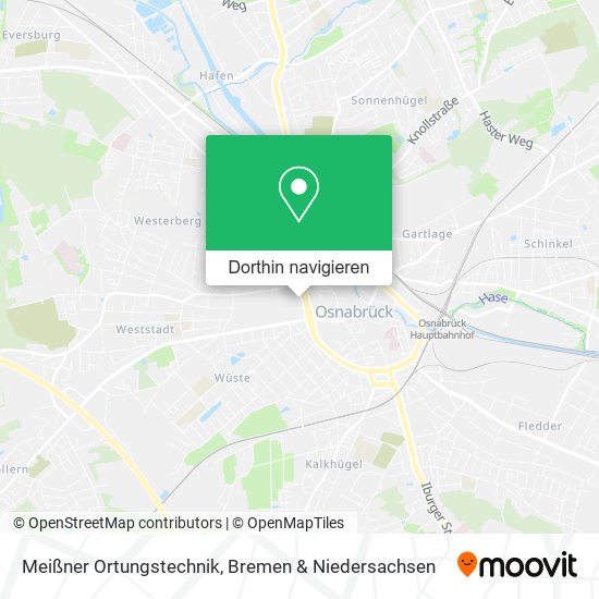 Meißner Ortungstechnik Karte