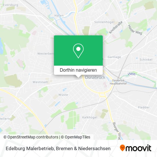 Edelburg Malerbetrieb Karte