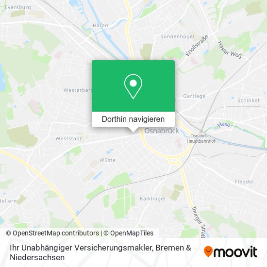 Ihr Unabhängiger Versicherungsmakler Karte