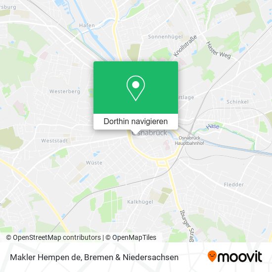 Makler Hempen de Karte