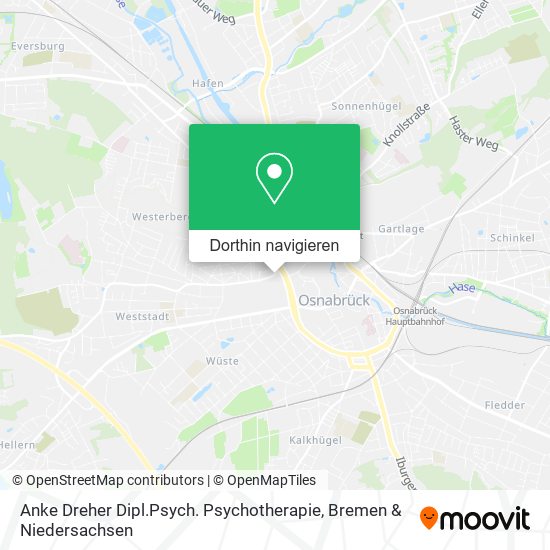 Anke Dreher Dipl.Psych. Psychotherapie Karte