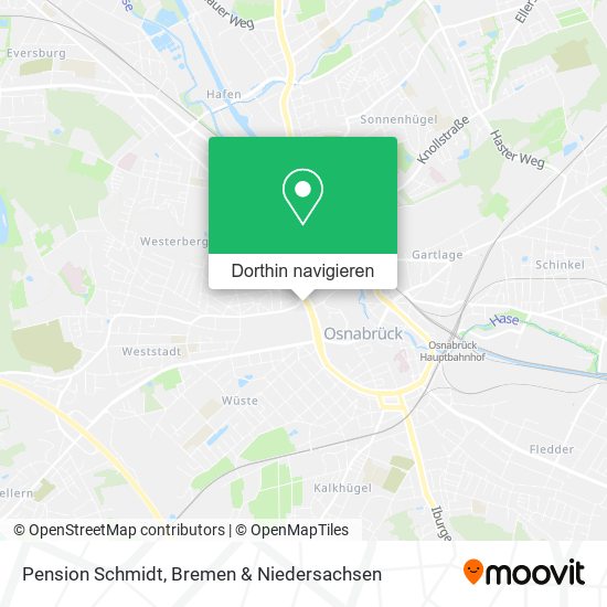 Pension Schmidt Karte
