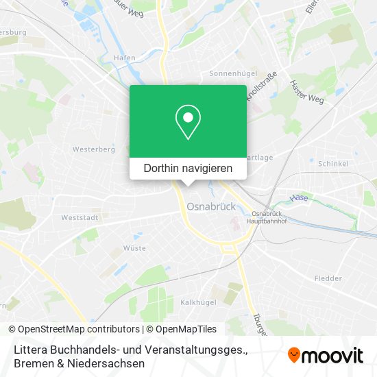 Littera Buchhandels- und Veranstaltungsges. Karte