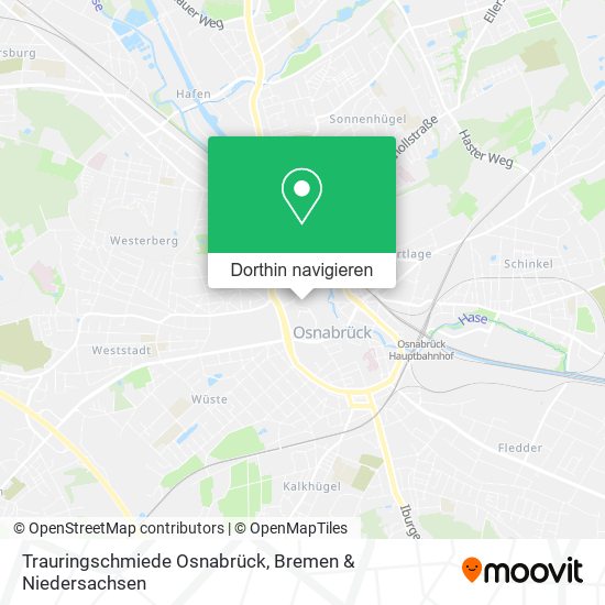 Trauringschmiede Osnabrück Karte