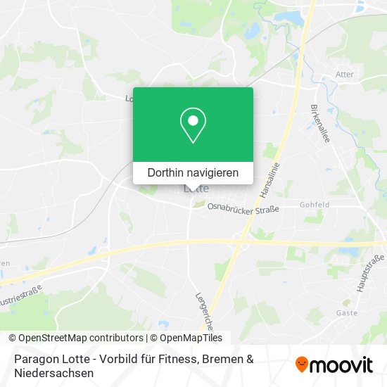 Paragon Lotte - Vorbild für Fitness Karte