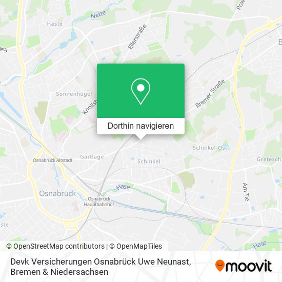 Devk Versicherungen Osnabrück Uwe Neunast Karte