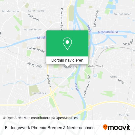 Bildungswerk Phoenix Karte