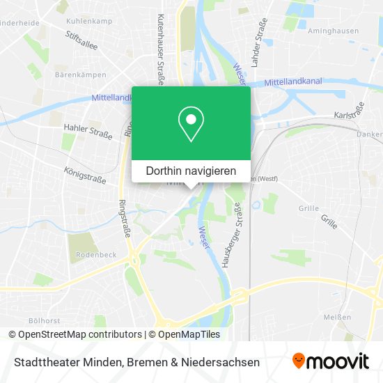 Stadttheater Minden Karte