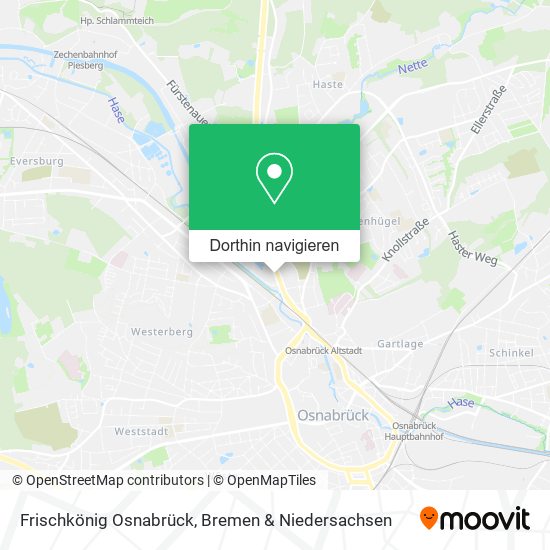 Frischkönig Osnabrück Karte