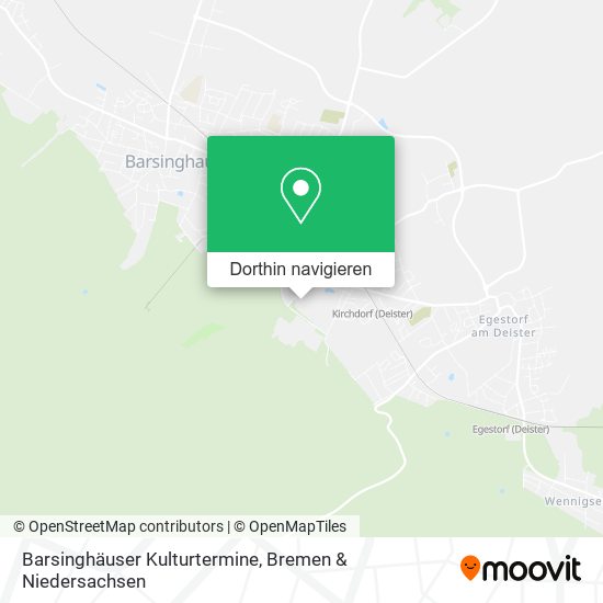 Barsinghäuser Kulturtermine Karte