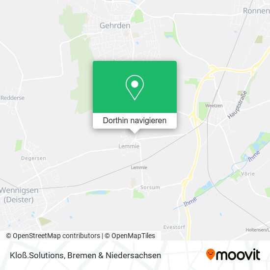 Kloß.Solutions Karte