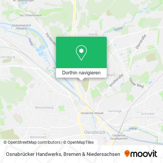 Osnabrücker Handwerks Karte
