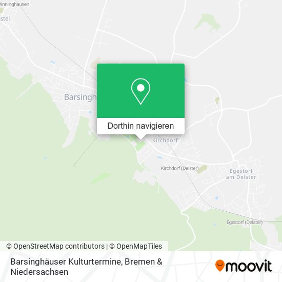 Barsinghäuser Kulturtermine Karte