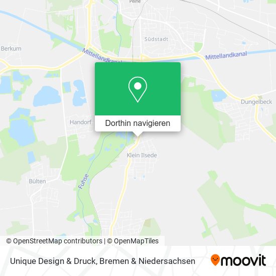 Unique Design & Druck Karte