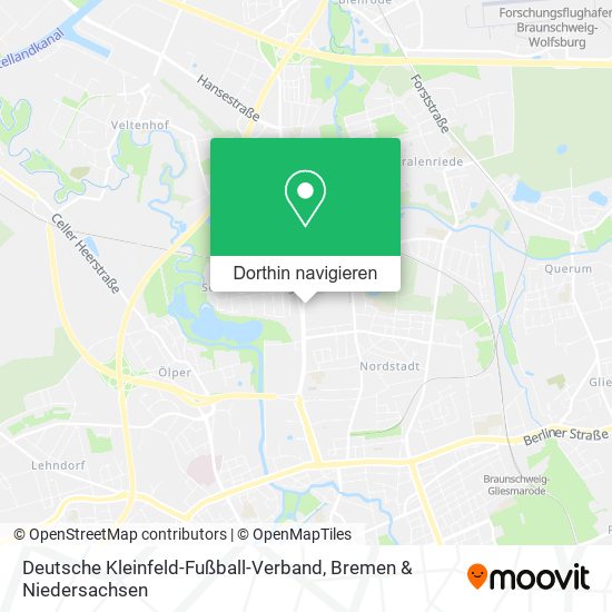 Deutsche Kleinfeld-Fußball-Verband Karte