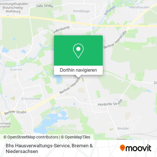 Bhs Hausverwaltungs-Service Karte