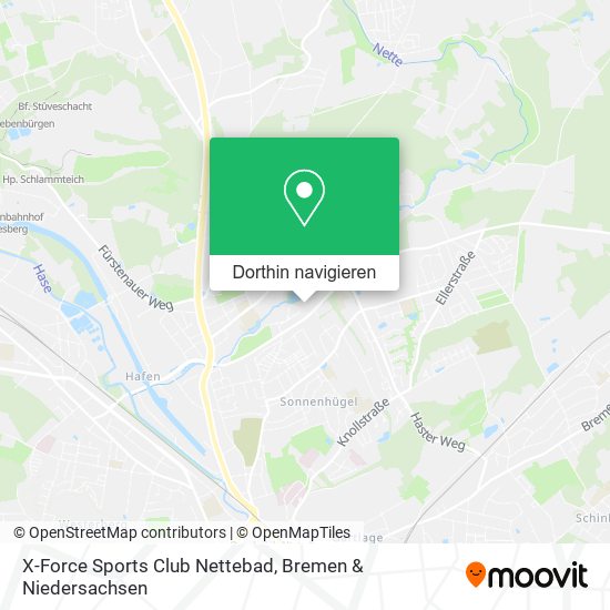 X-Force Sports Club Nettebad Karte