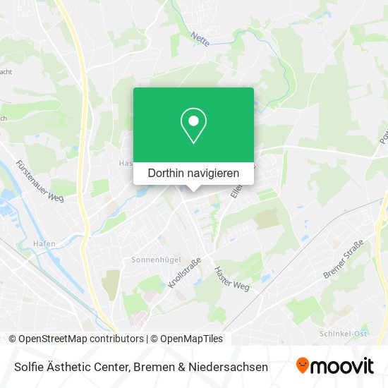 Solfie Ästhetic Center Karte